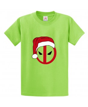 Santa Red Hat Unisex Kids and Adults Tshirt for Sci-Fi Movie Lovers